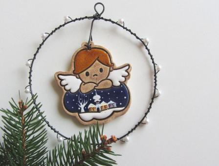 Vánoční ozdoba - Větrný mlýn