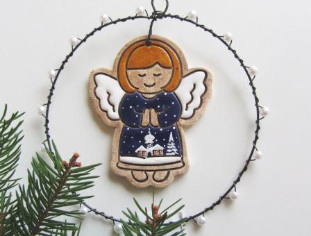 Vánoční ozdoba - Větrný mlýn