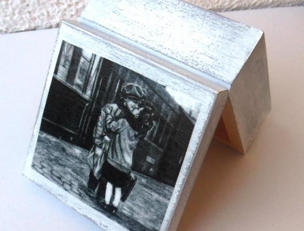 andělka v křídle -svícen