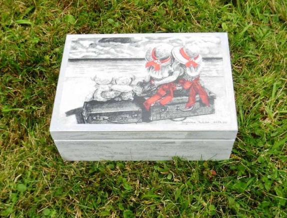 andělka v křídle -svícen