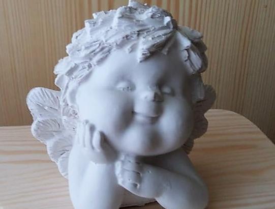 andělka v křídle -svícen