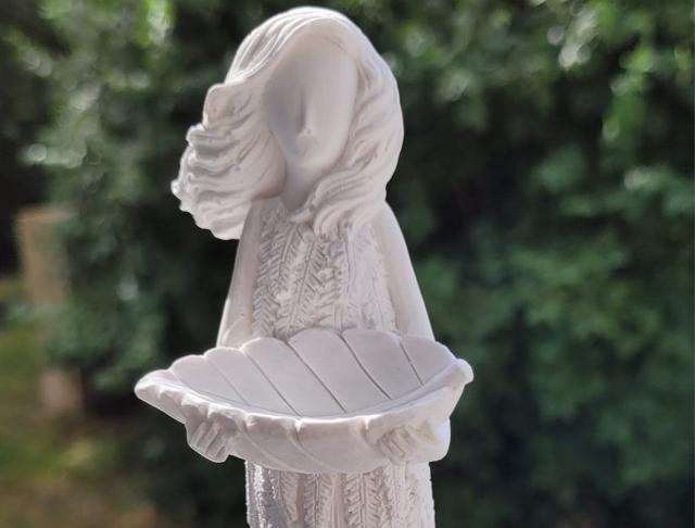 andělka v křídle -svícen