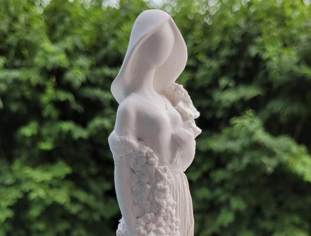 andělka v křídle -svícen