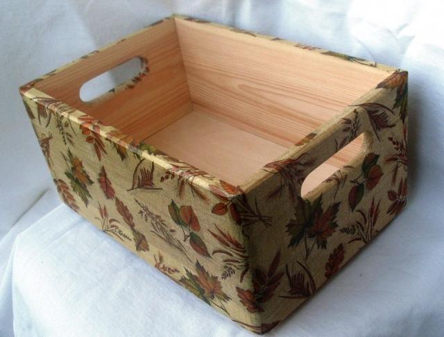 box 3 box zelenina krabička krabice ovoce decoupage grunterka úklid pořádek boxík 