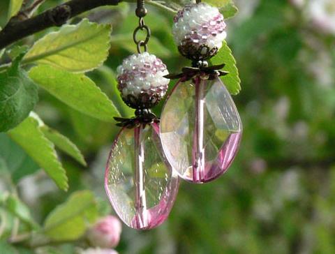 Pletený baret ve sv.hnědé barvě