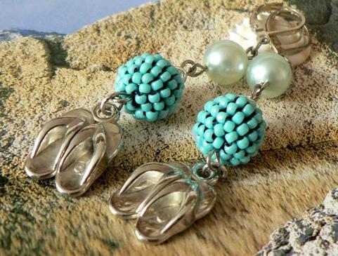 Pletený baret ve sv.hnědé barvě