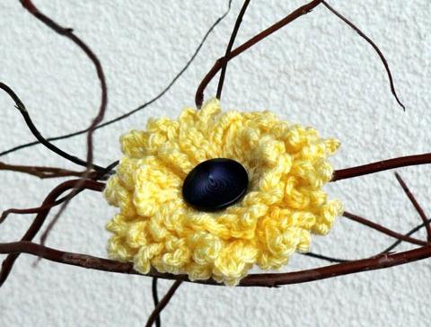 Pletený baret ve sv.hnědé barvě