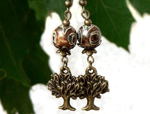 Pletený baret ve sv.hnědé barvě