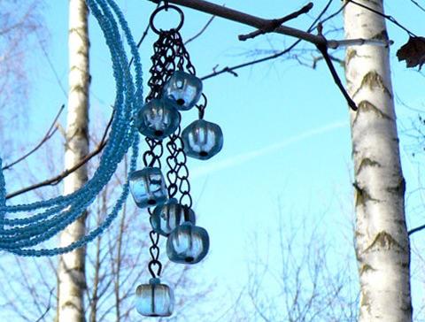 Pletený baret ve sv.hnědé barvě