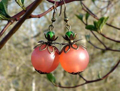 Pletený baret ve sv.hnědé barvě