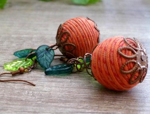 Pletený baret ve sv.hnědé barvě