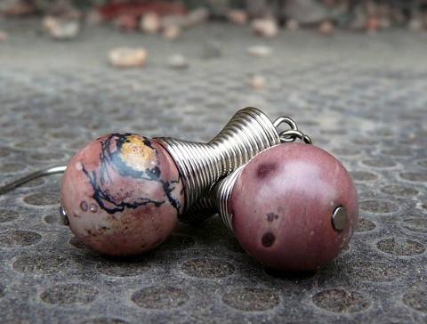 Pletený baret ve sv.hnědé barvě