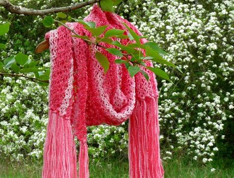 Pletený baret ve sv.hnědé barvě