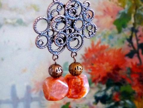 Pletený baret ve sv.hnědé barvě