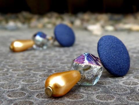 Pletený baret ve sv.hnědé barvě