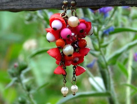 Pletený baret ve sv.hnědé barvě