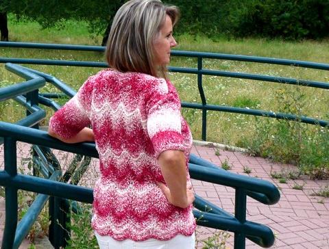 Pletený baret ve sv.hnědé barvě