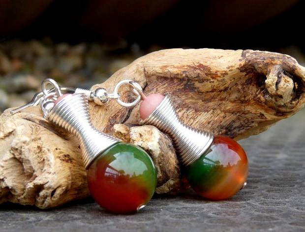 Pletený baret ve sv.hnědé barvě