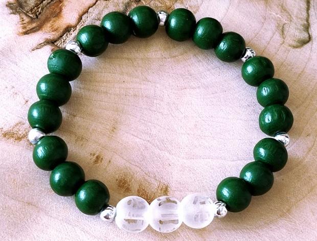 Pletený baret ve sv.hnědé barvě