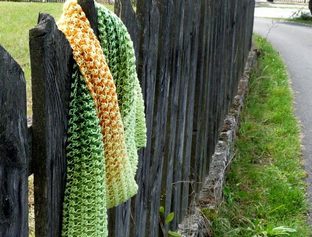 Pletený baret ve sv.hnědé barvě