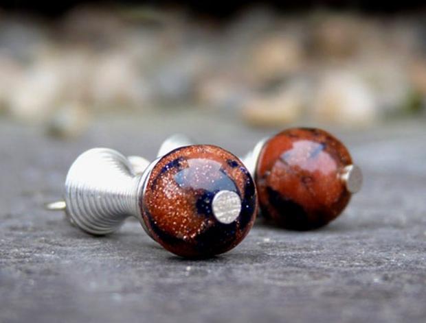 Pletený baret ve sv.hnědé barvě