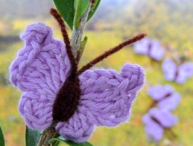 Pletený baret ve sv.hnědé barvě