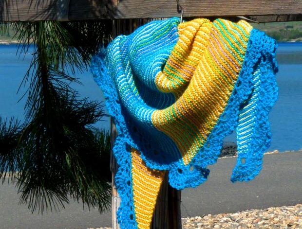 Pletený baret ve sv.hnědé barvě