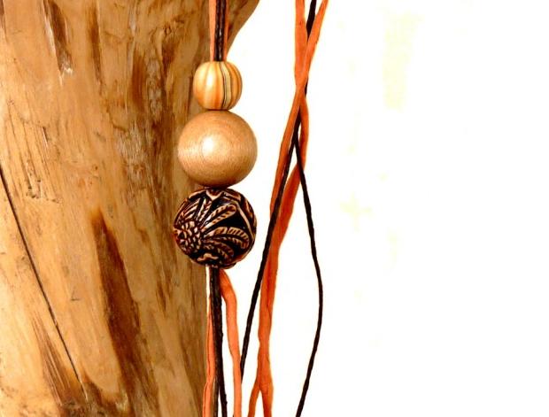 Pletený baret ve sv.hnědé barvě