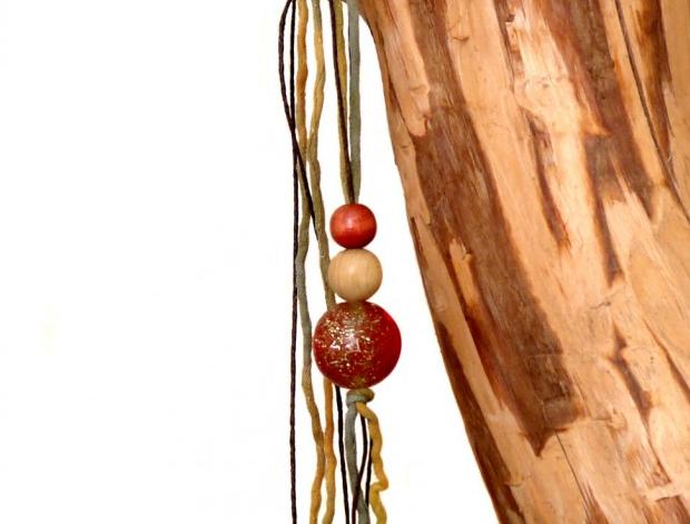 Pletený baret ve sv.hnědé barvě