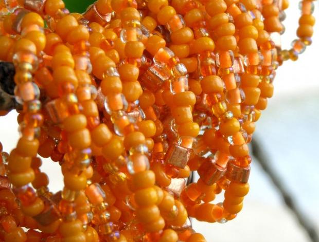 Pletený baret ve sv.hnědé barvě