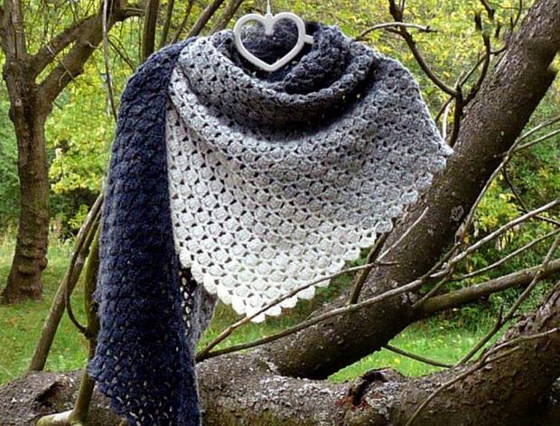 Pletený baret ve sv.hnědé barvě