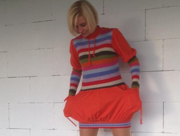 Návleky na nohy okrové 140302