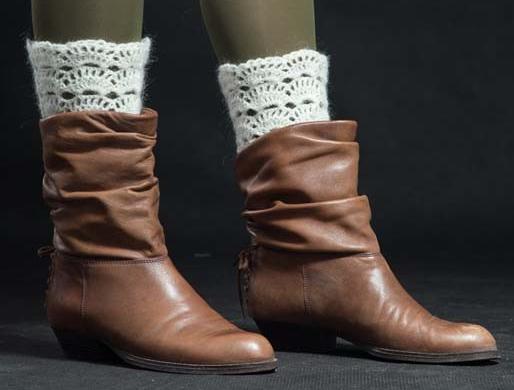 Návleky na nohy okrové 140302