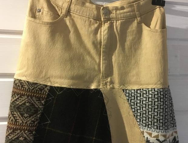 Návleky na nohy okrové 140302