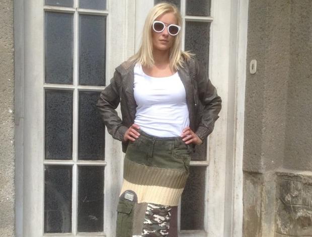 Návleky na nohy okrové 140302