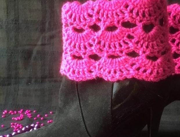 Návleky na nohy okrové 140302