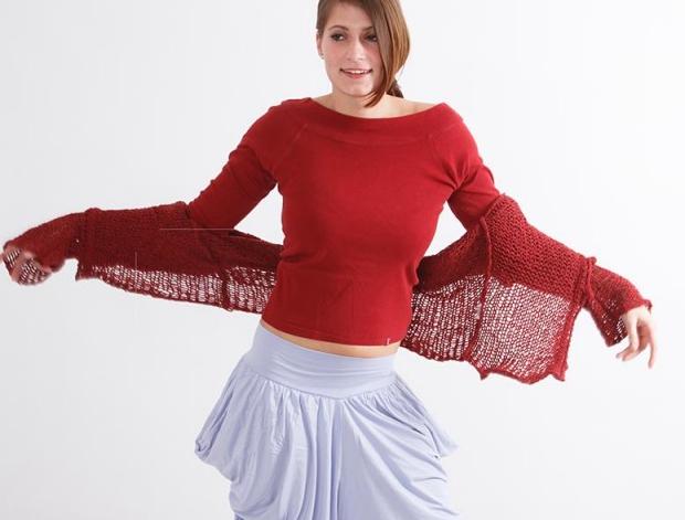 Návleky na nohy okrové 140302