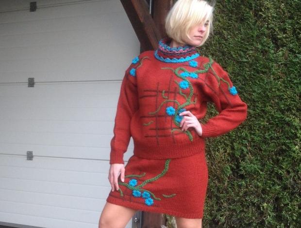 Návleky na nohy okrové 140302