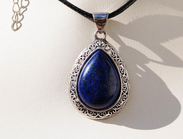 Náhrdelník s lapisem lazuli lapis 