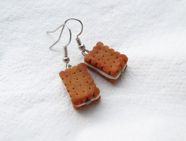 Sušenky náušnice puzeta cookies sušenka sušenky cookie keks 