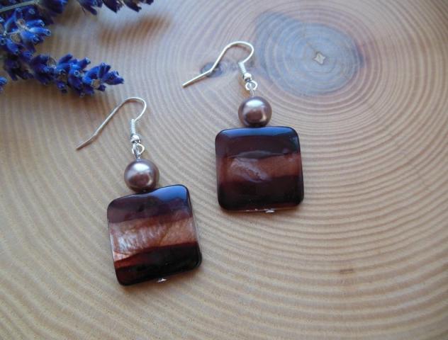 Náušnice filigránové