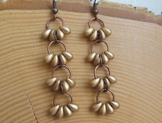 Náušnice filigránové