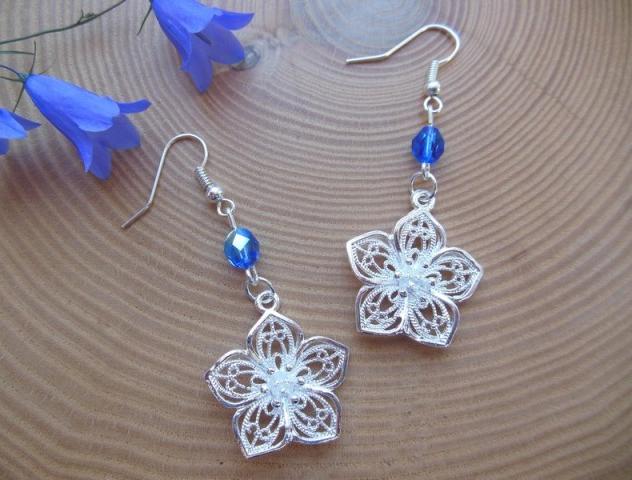 Náušnice filigránové