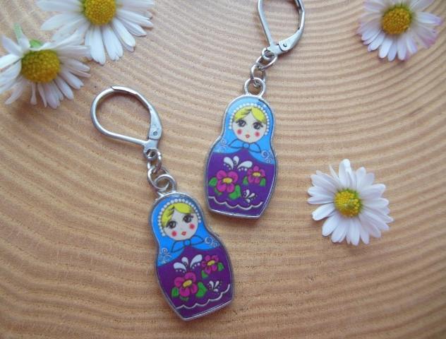 Náušnice filigránové