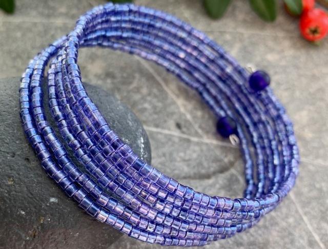 Náramek modrý náramek elegantní luxusní jemný minimalistický 