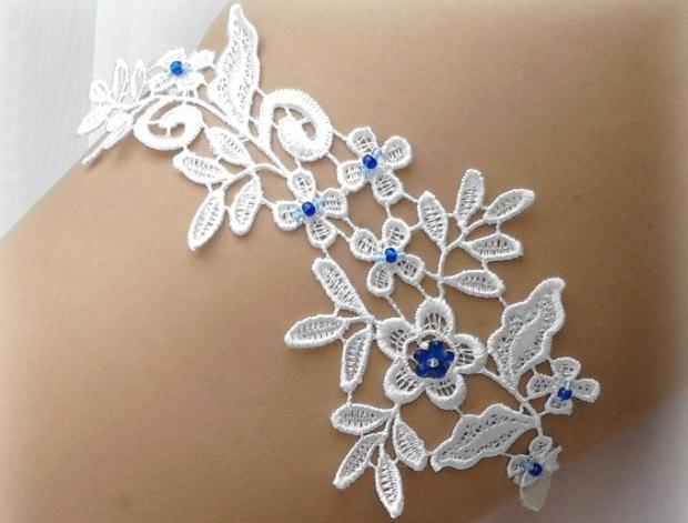 IVORY KRAJKA dárek láska krajka sexy satén svatební krajkový smetanový dárkový nevěsta ivory champagne wedding podvazky hochzeit podvazek - svatba svatební šaty rozlučka podvazkový pás 