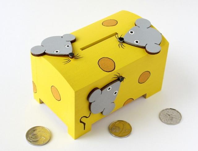 Pokladnička s lachtanem a slonem