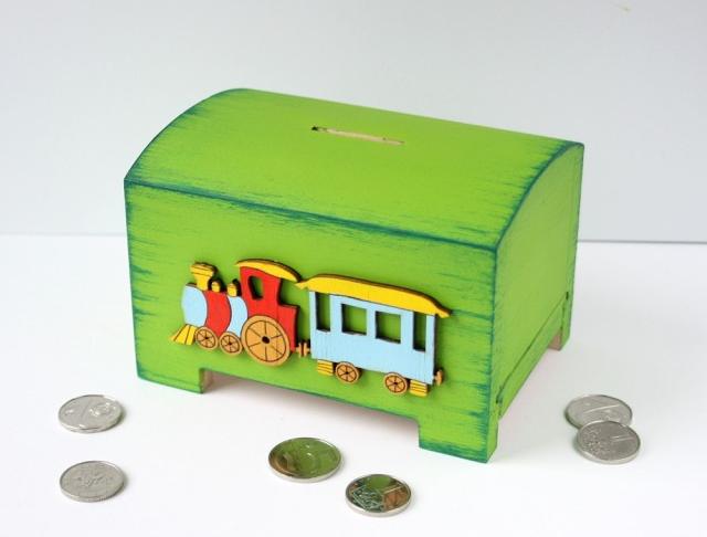 Pokladnička s lachtanem a slonem