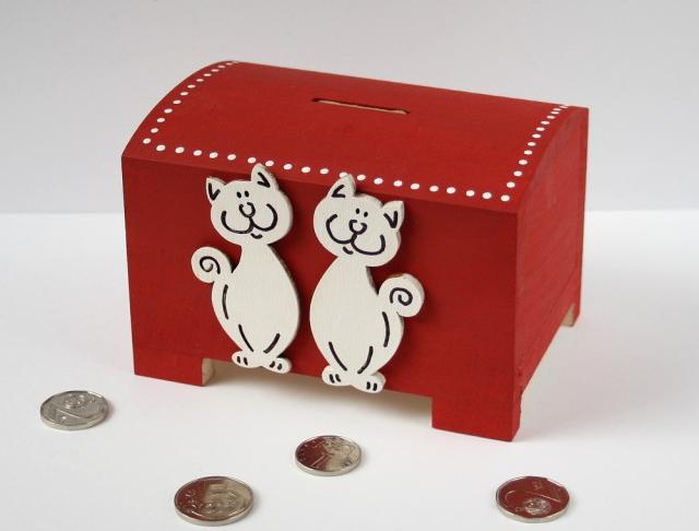 Pokladnička s lachtanem a slonem