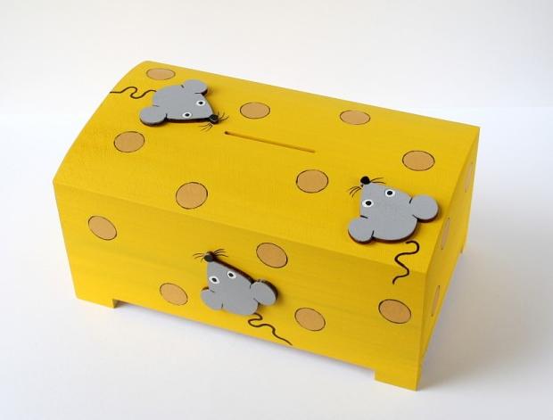 Pokladnička s lachtanem a slonem